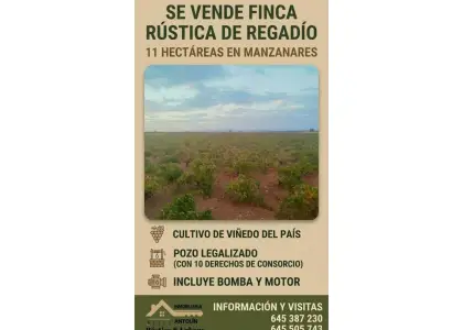 Finca rústica en venta en Manzanares en Manzanares