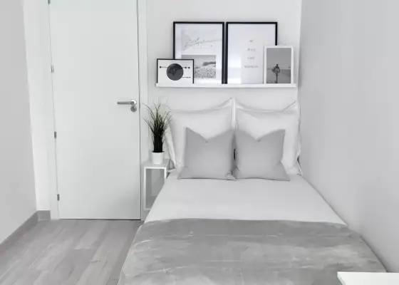 Se alquila habitación en piso compartido de 6 habitaciones en Murcia, no se admiten parejas.